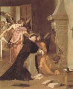 Diego Velazquez The Temptation of St Thomas Aquinas (df01) oil on canvas